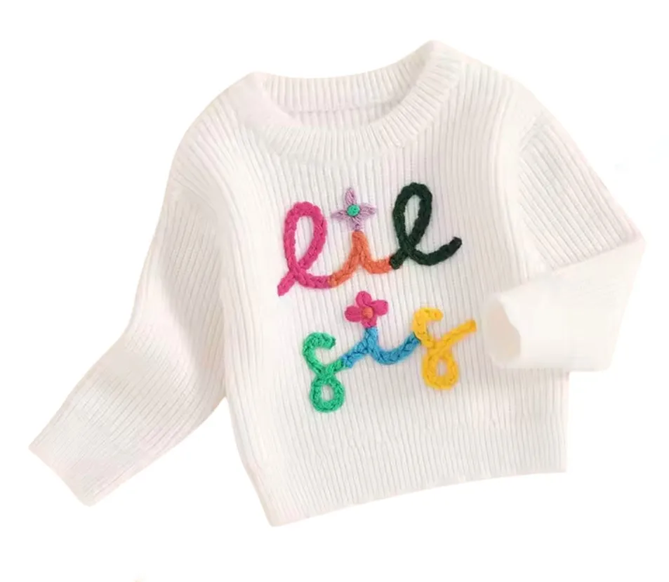 Rainbow Big Sis & Lil Sis Sweaters