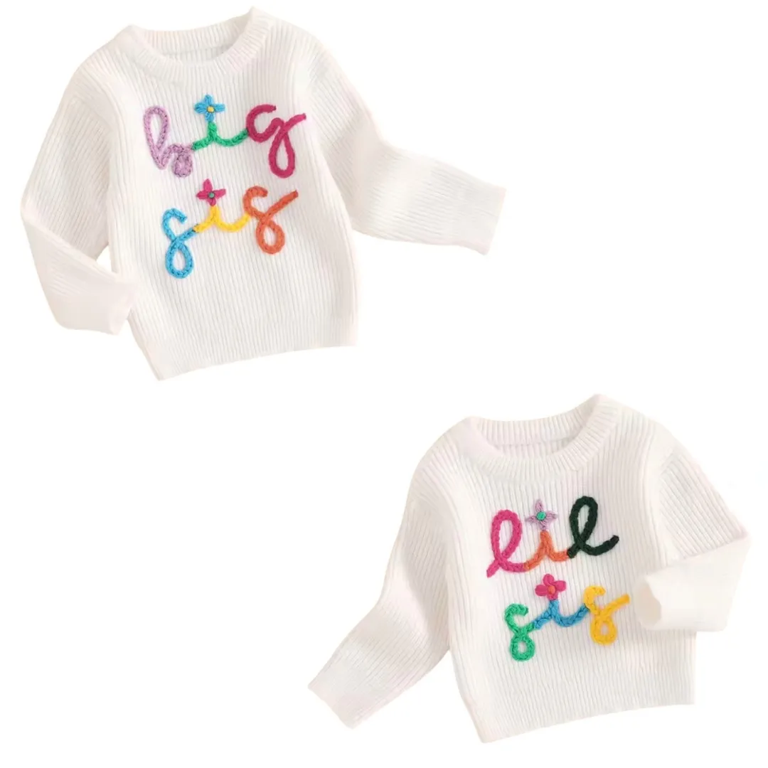 Rainbow Big Sis & Lil Sis Sweaters