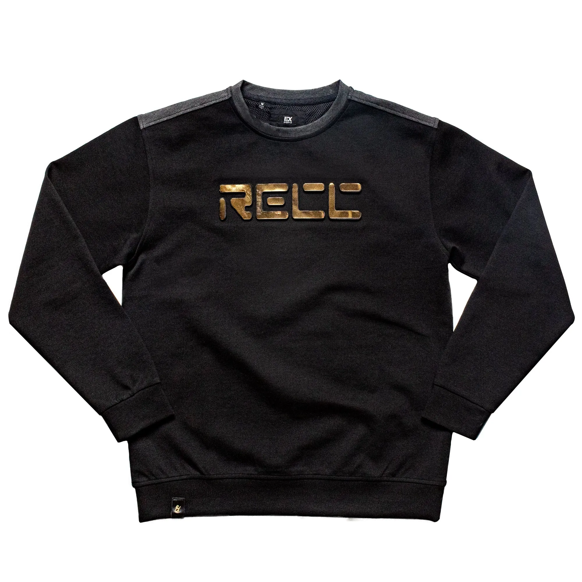 Recc Crewneck Pullover Sweatshirt - Black