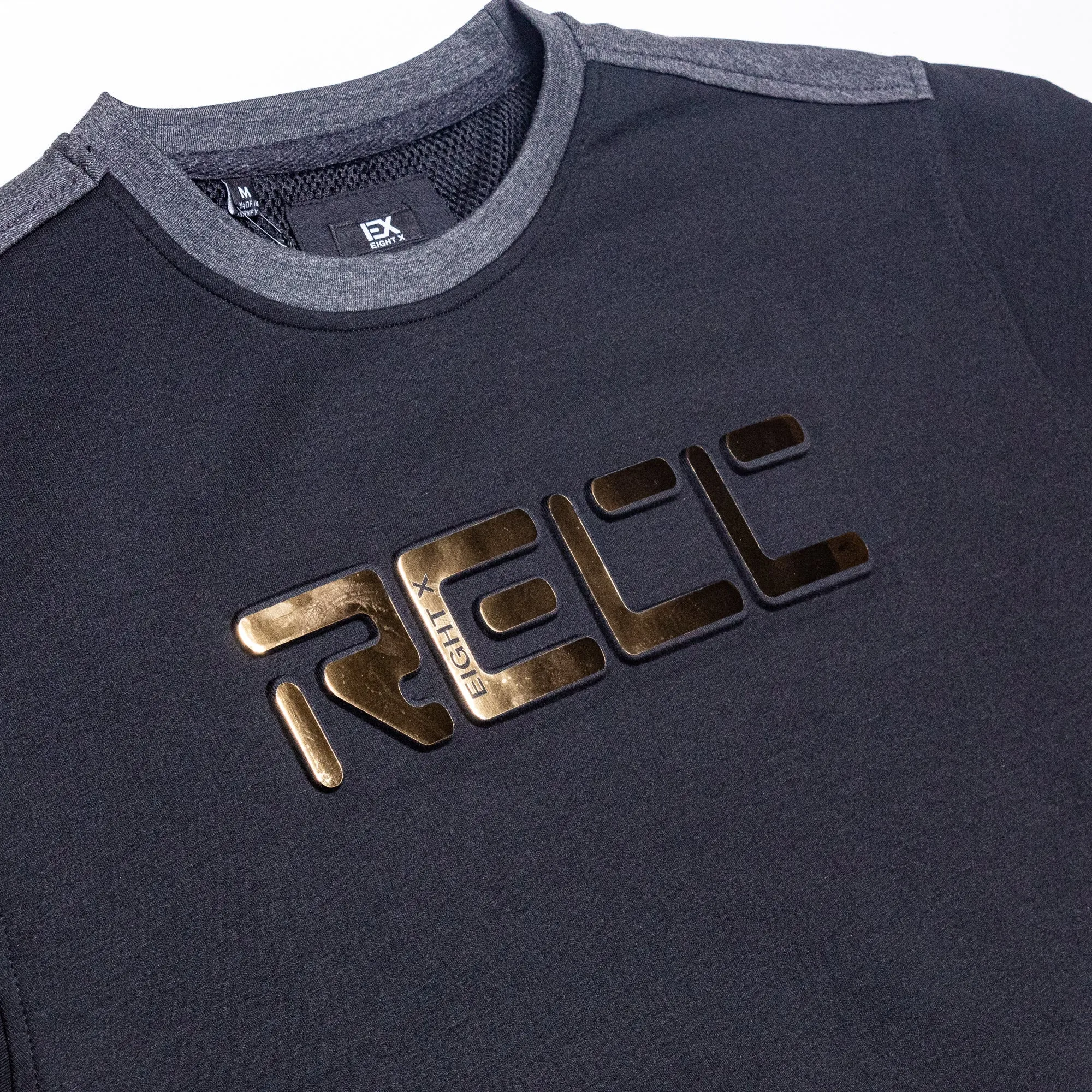 Recc Crewneck Pullover Sweatshirt - Black