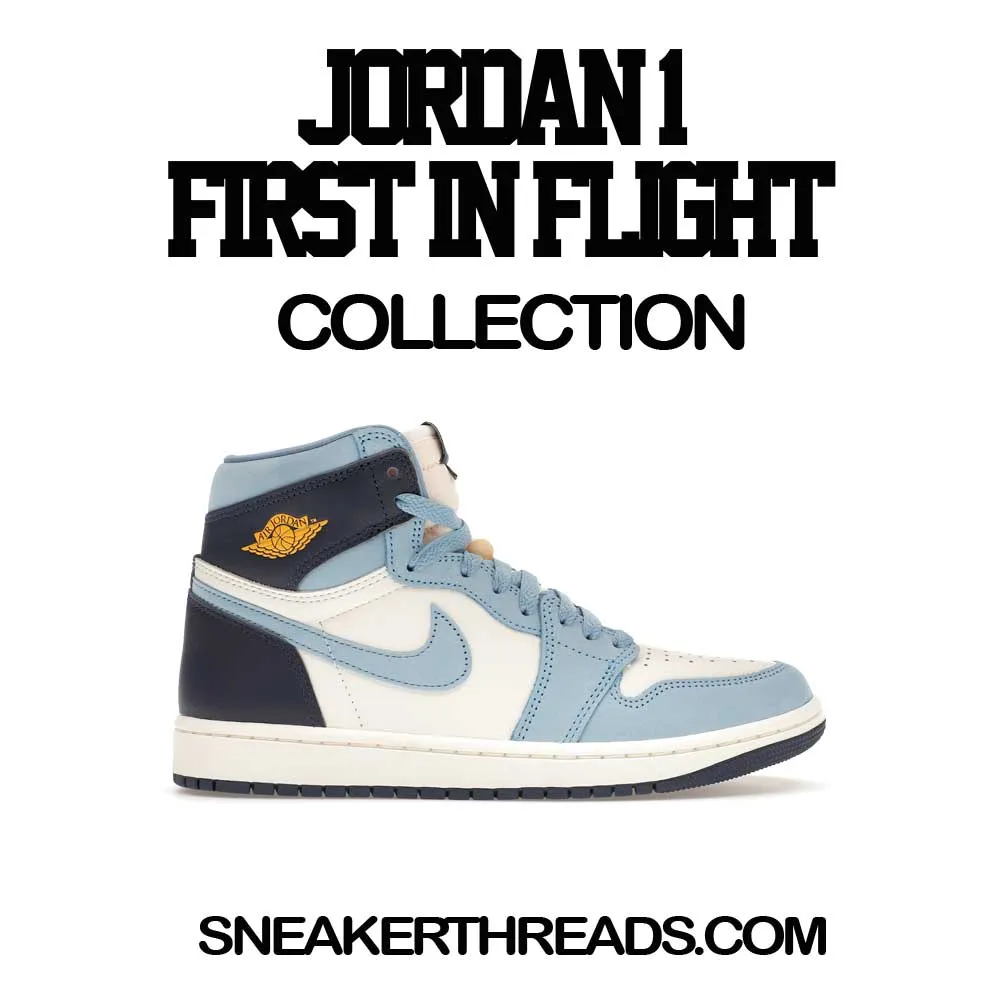 Retro 1 First In Flight Social Distance Shirt