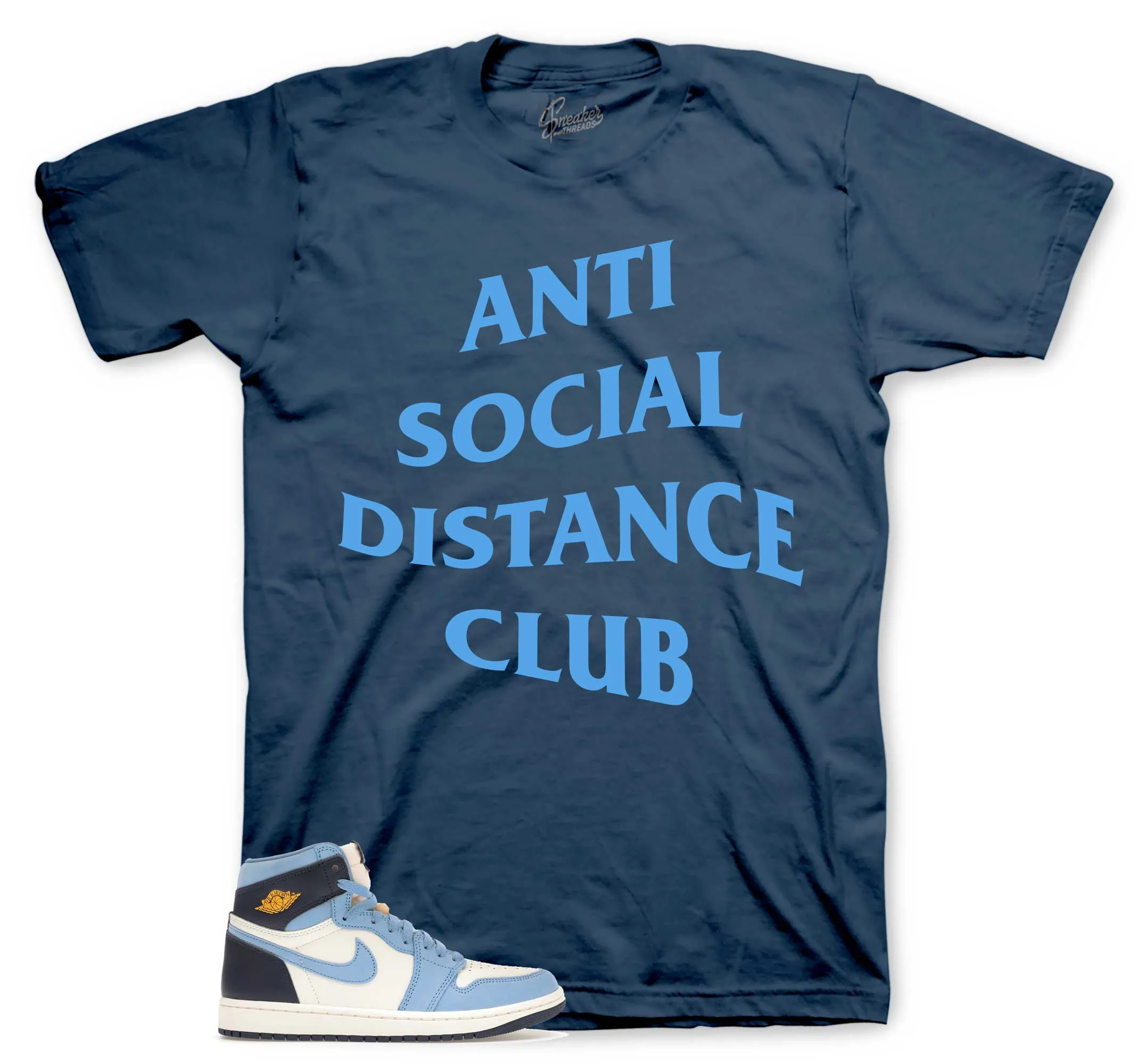 Retro 1 First In Flight Social Distance Shirt