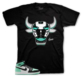 Retro 1 Green Glow War Bully Shirt