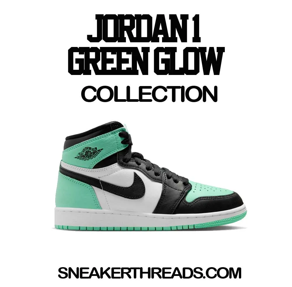 Retro 1 Green Glow War Bully Shirt