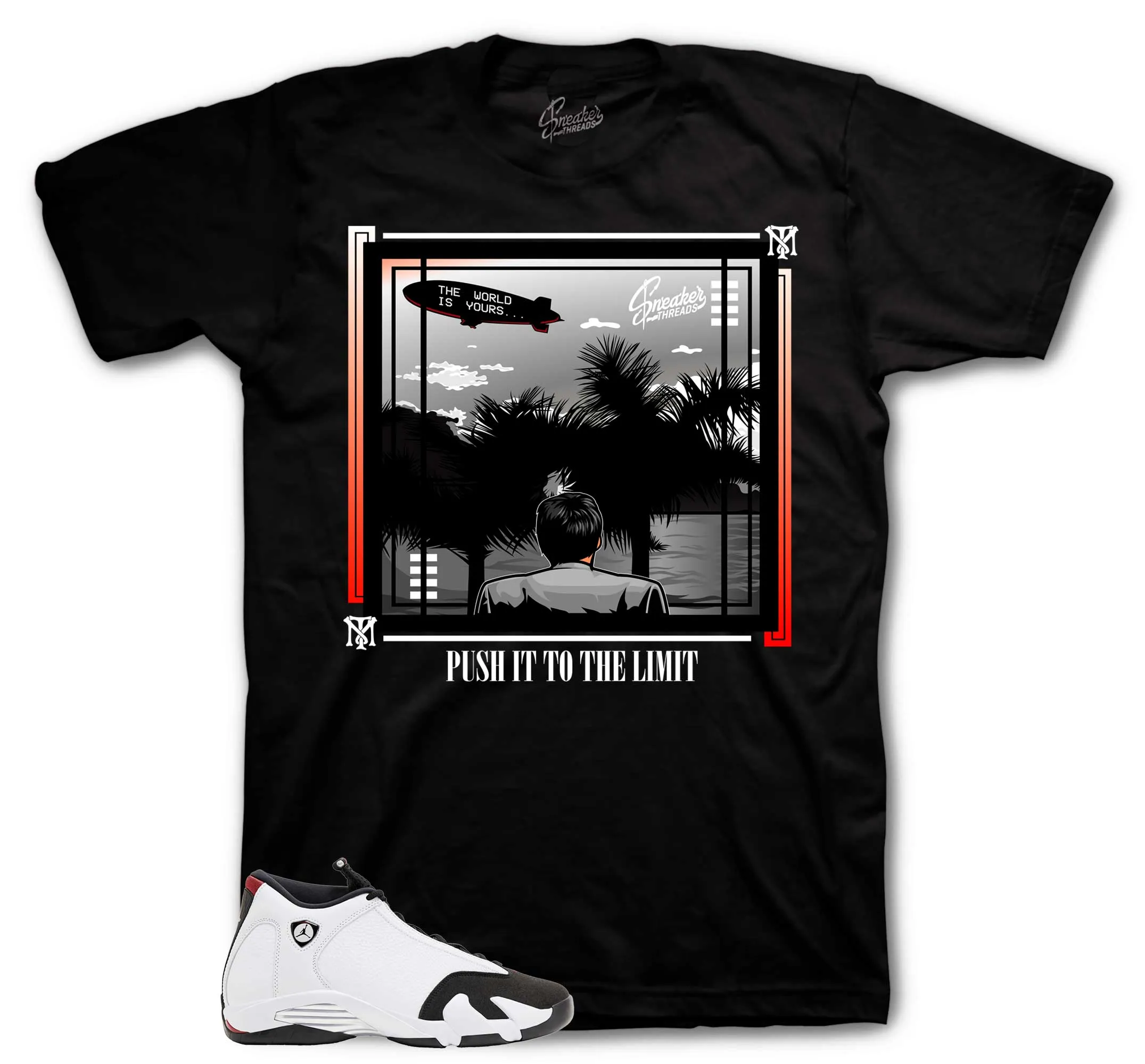 Retro 14 Black Toe World Shirt