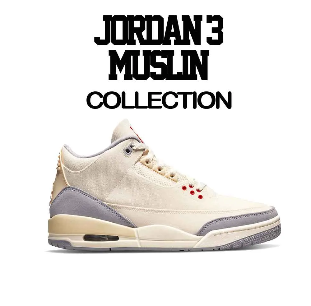 Retro 3 Muslin ST Logo Shirt