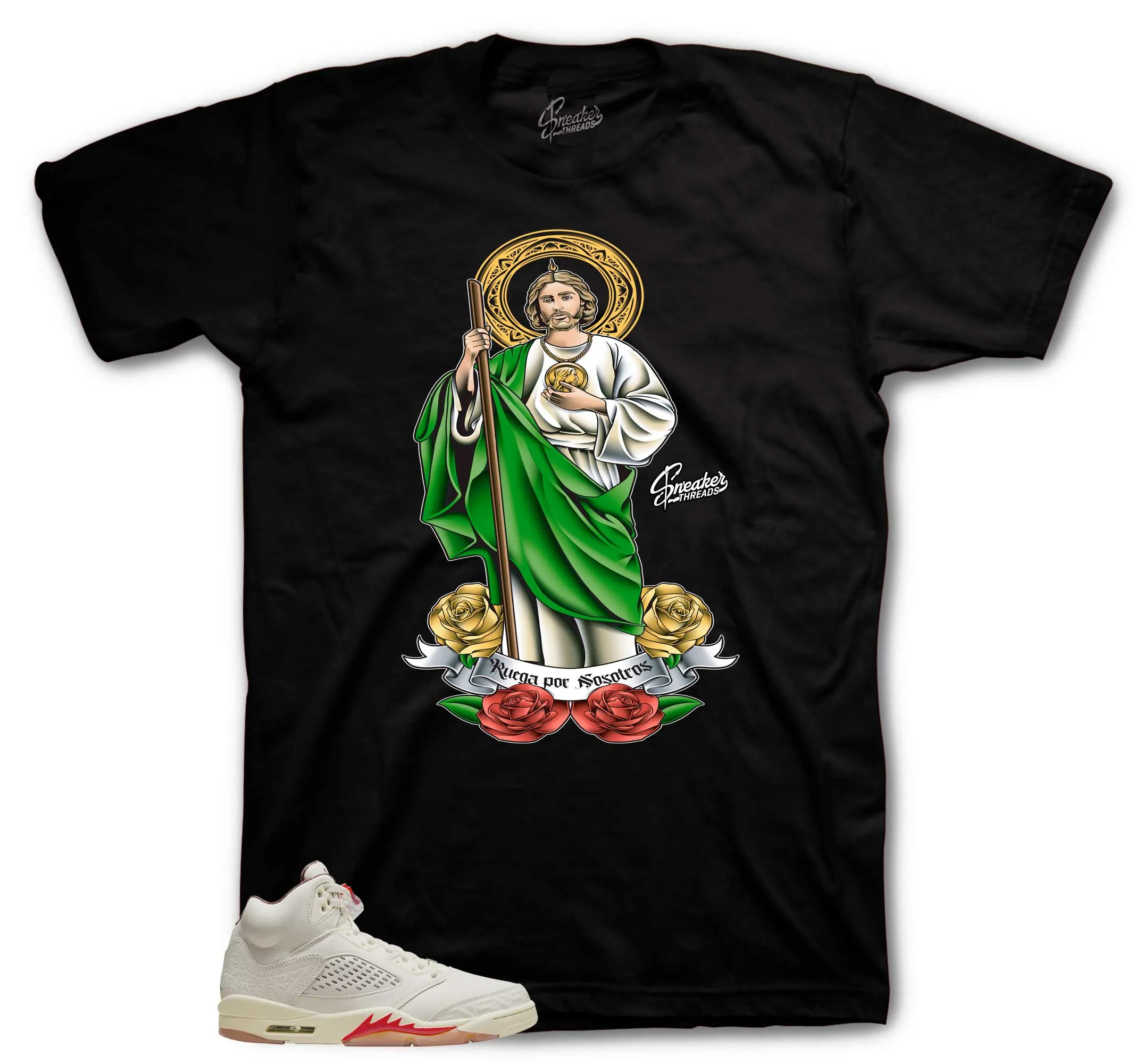 Retro 5 "El Grito" San Judas Shirt