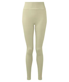 Sage Green Melange - Women's TriDri® recycled seamless 3D fit multi-sport flex leggings