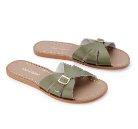 Salt Water Classic Slide Olive- Women