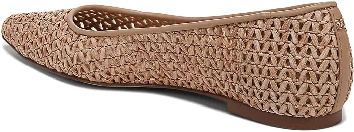 Sam Edelman Wanda Warm Tan Pointed Toe Slip On Fashion Ballet Flats Shoes