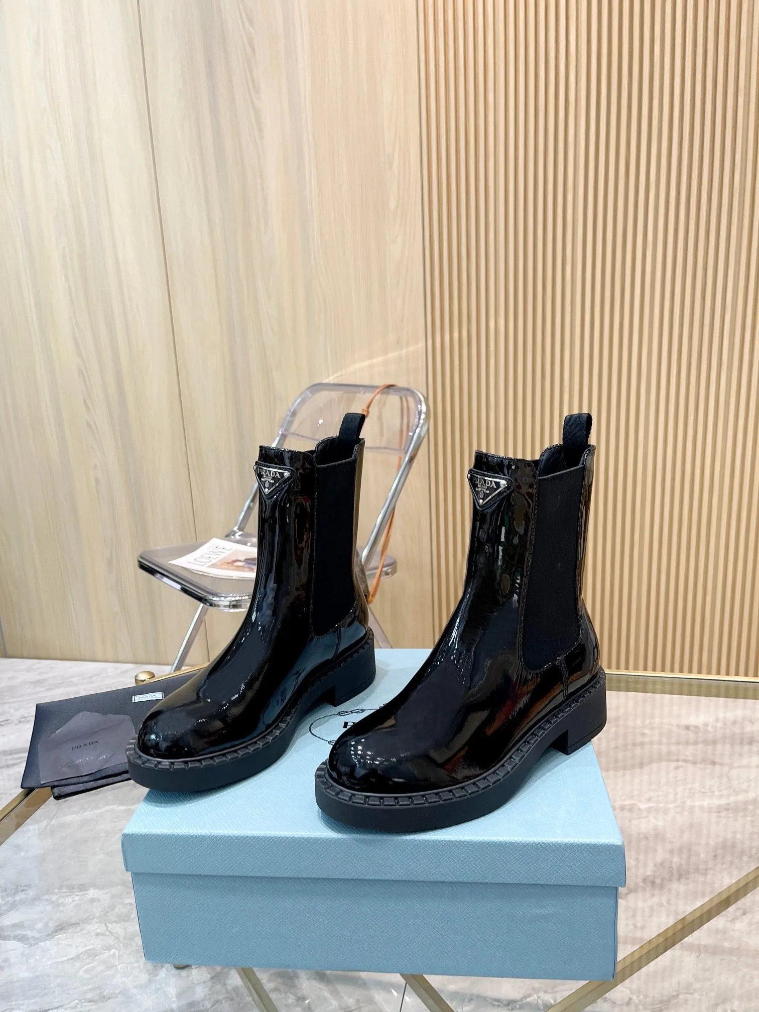 SE1220 PD Leather Booties / Size5-10
