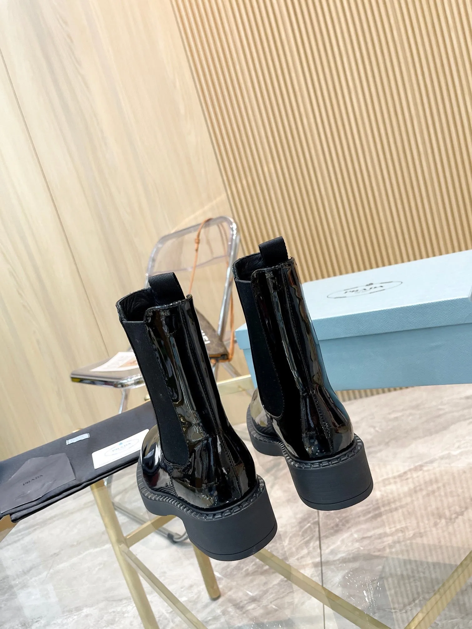 SE1220 PD Leather Booties / Size5-10