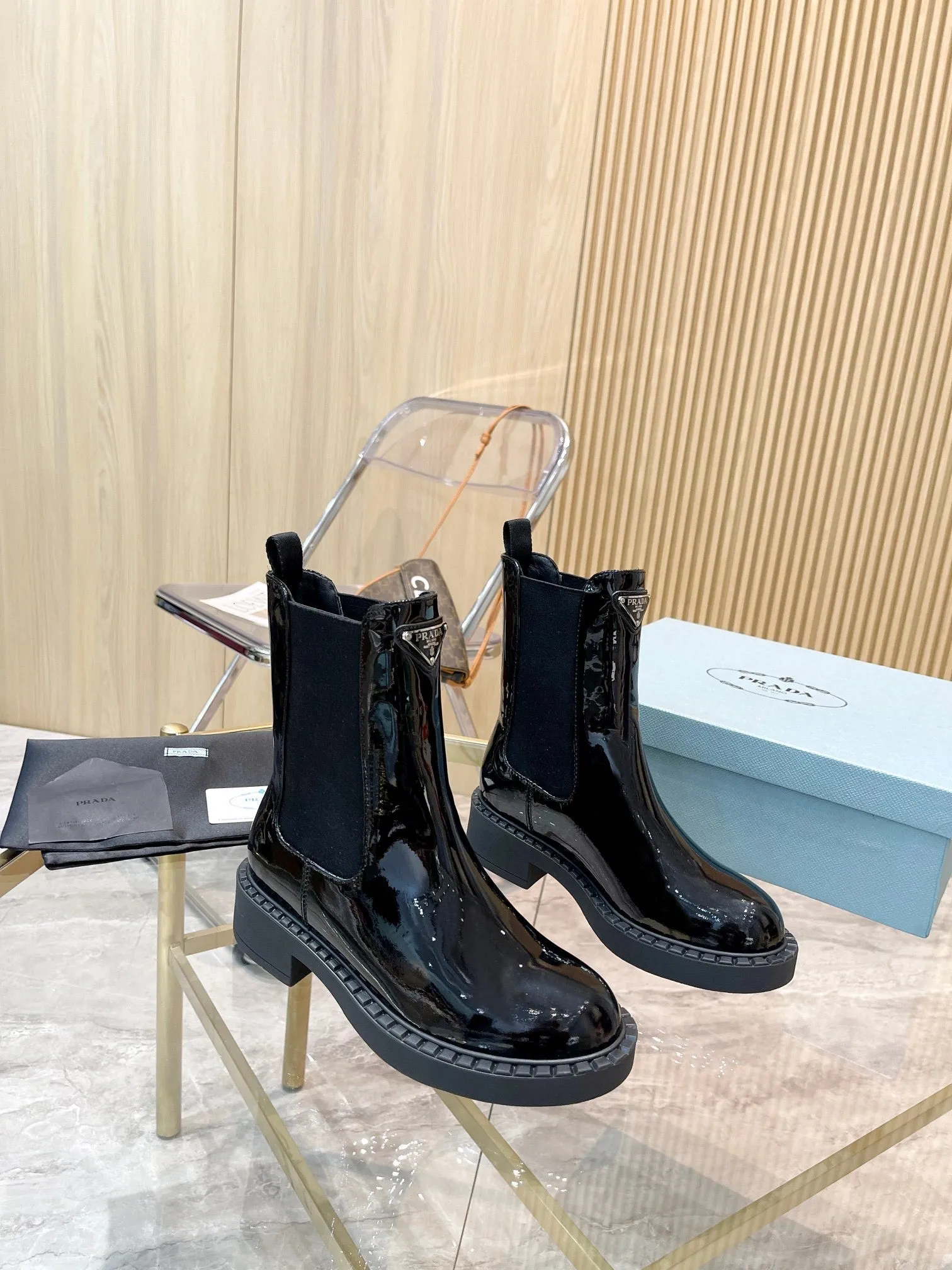 SE1220 PD Leather Booties / Size5-10