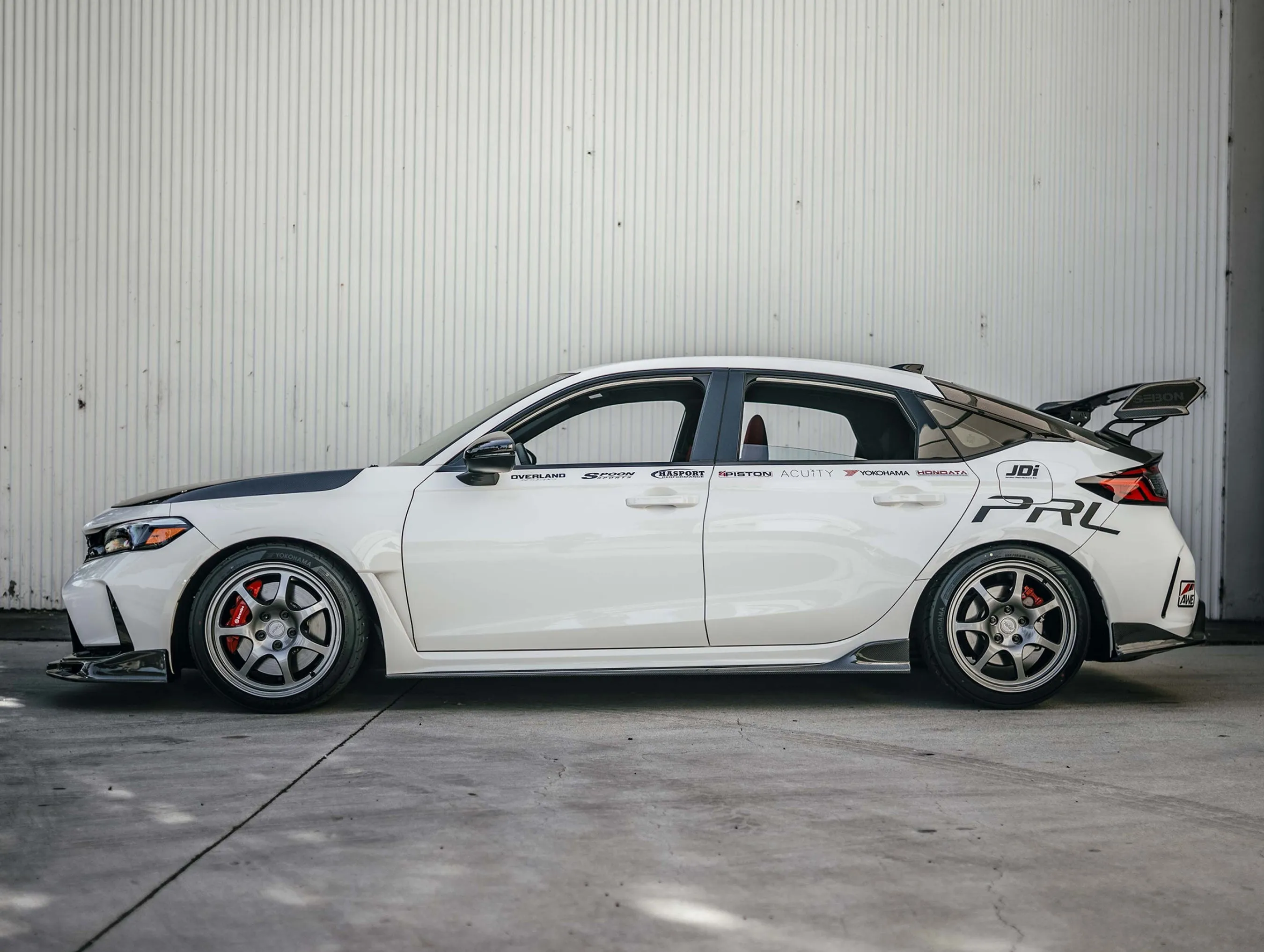 Seibon MB Style Carbon Fiber Side Skirts - 2023  Civic Type-R (FL5)