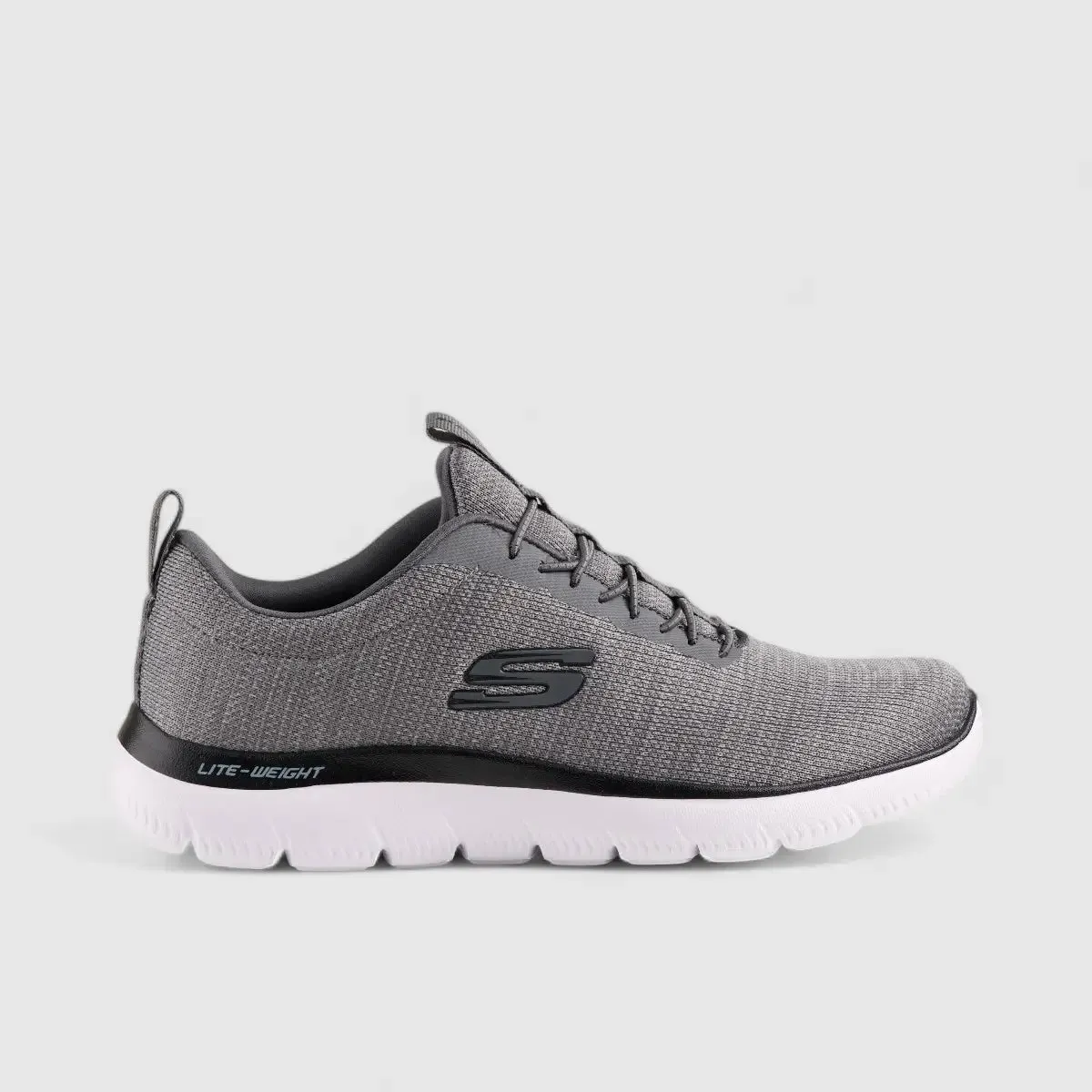 Skechers Comfort Slip Ons Grey 232697
