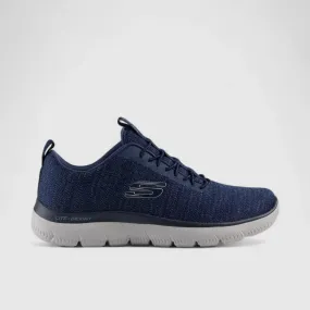 Skechers Comfort Slip Ons Navy 232697