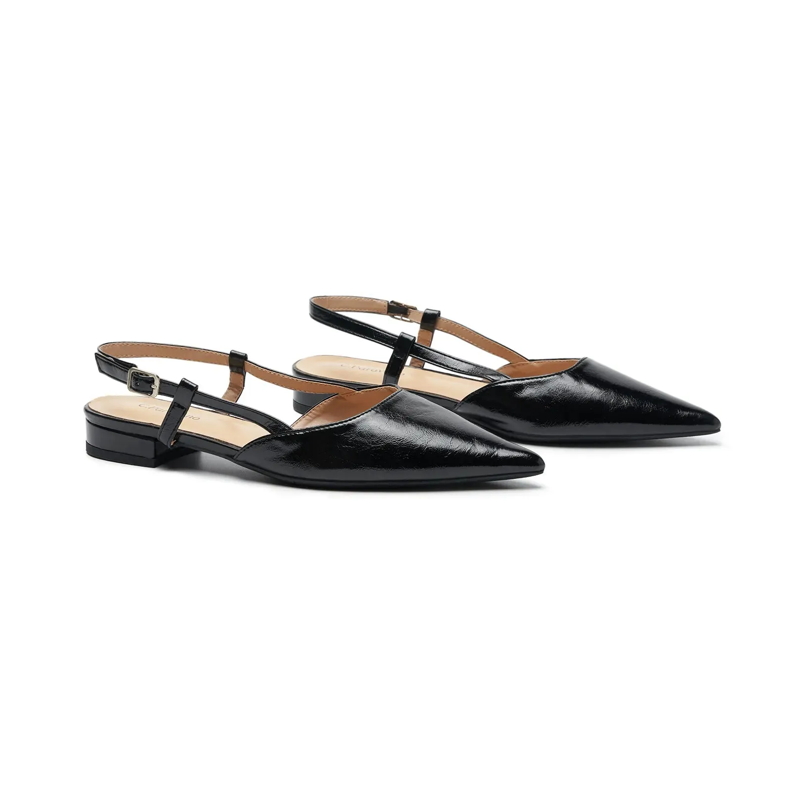 Sleek Slingback Flats (Freya)