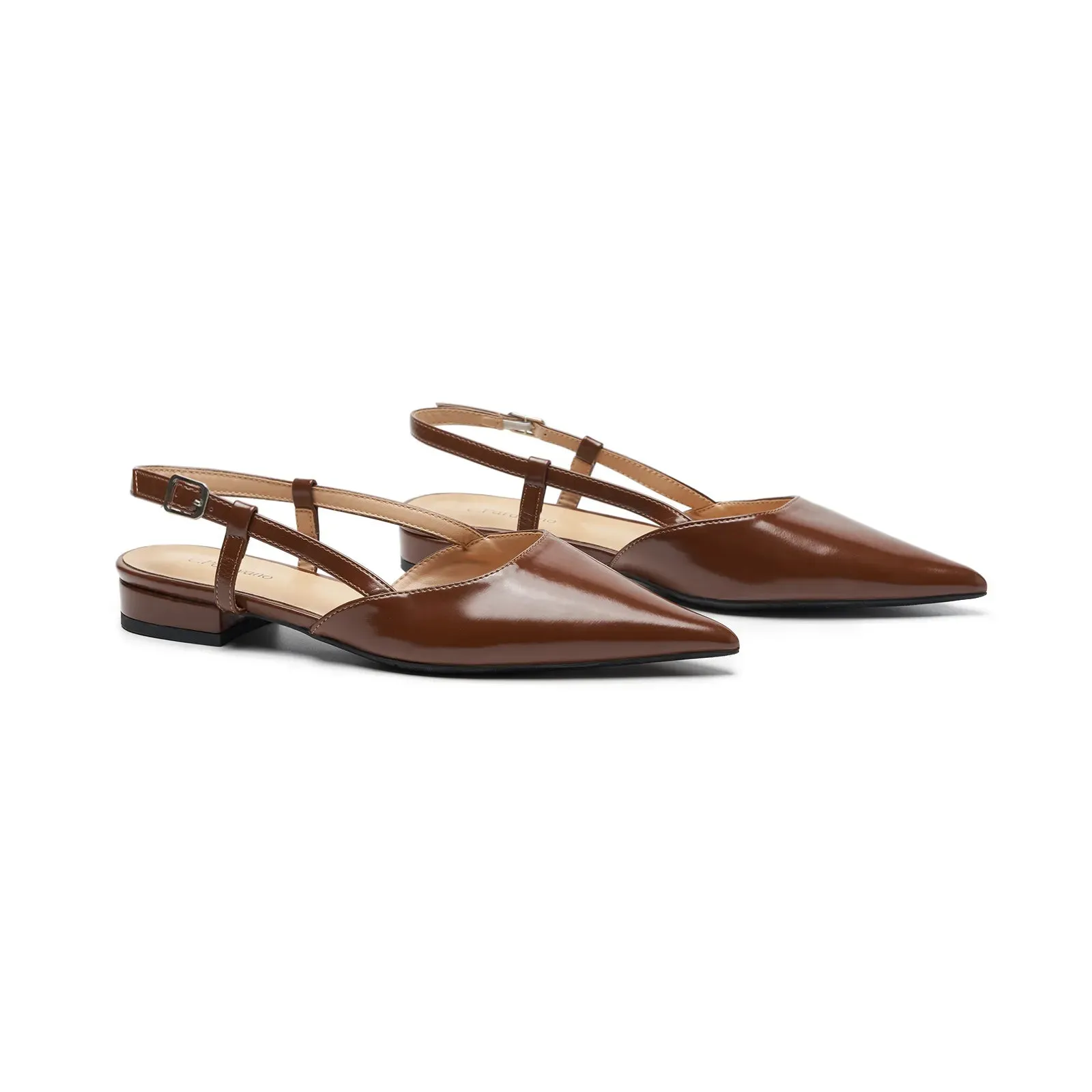Sleek Slingback Flats (Freya)