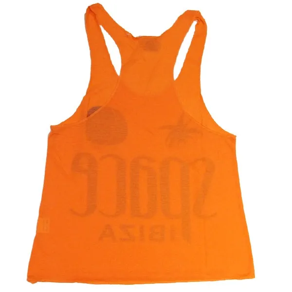 Space Ibiza Native Logo Women's Orange Tanktop