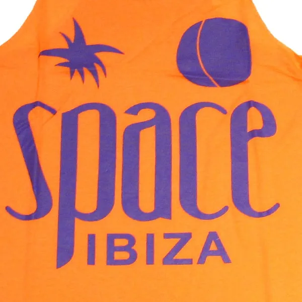 Space Ibiza Native Logo Women's Orange Tanktop