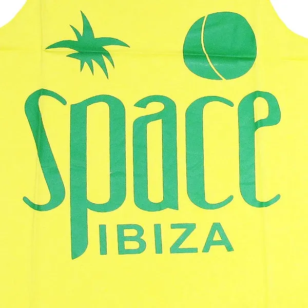 Space Ibiza Native Logo Women's Yellow Tanktop