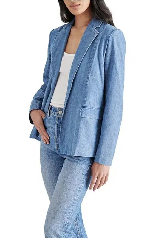 Steve Madden - Payton Blazer Chambray Blue