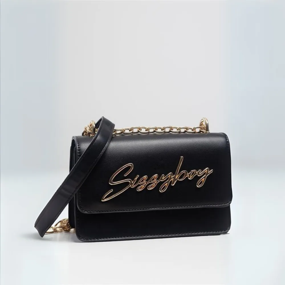 Structured Cossbody Bag - Black