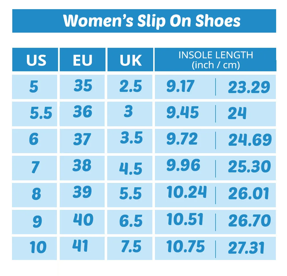 Sunny Blossom Women's Casual Slip On Shoes