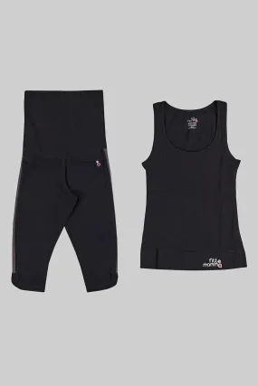 Supportive pregnancy exercise Kit: Top & Capri