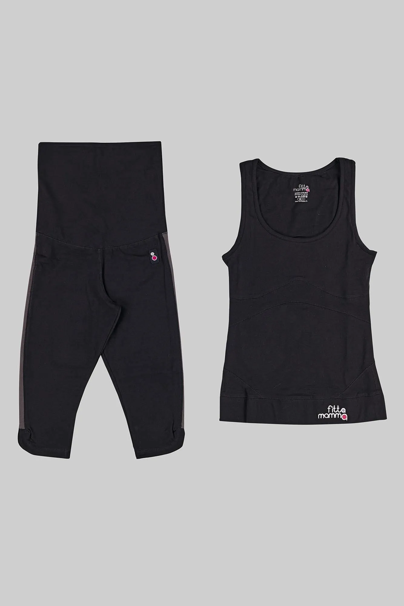 Supportive pregnancy exercise Kit: Top & Capri
