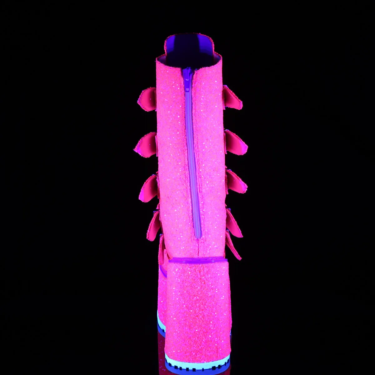 SWING-230G DemoniaCult Pink Sexy Women's Mid-Calf & Knee High Boots (Alternative Footwear)