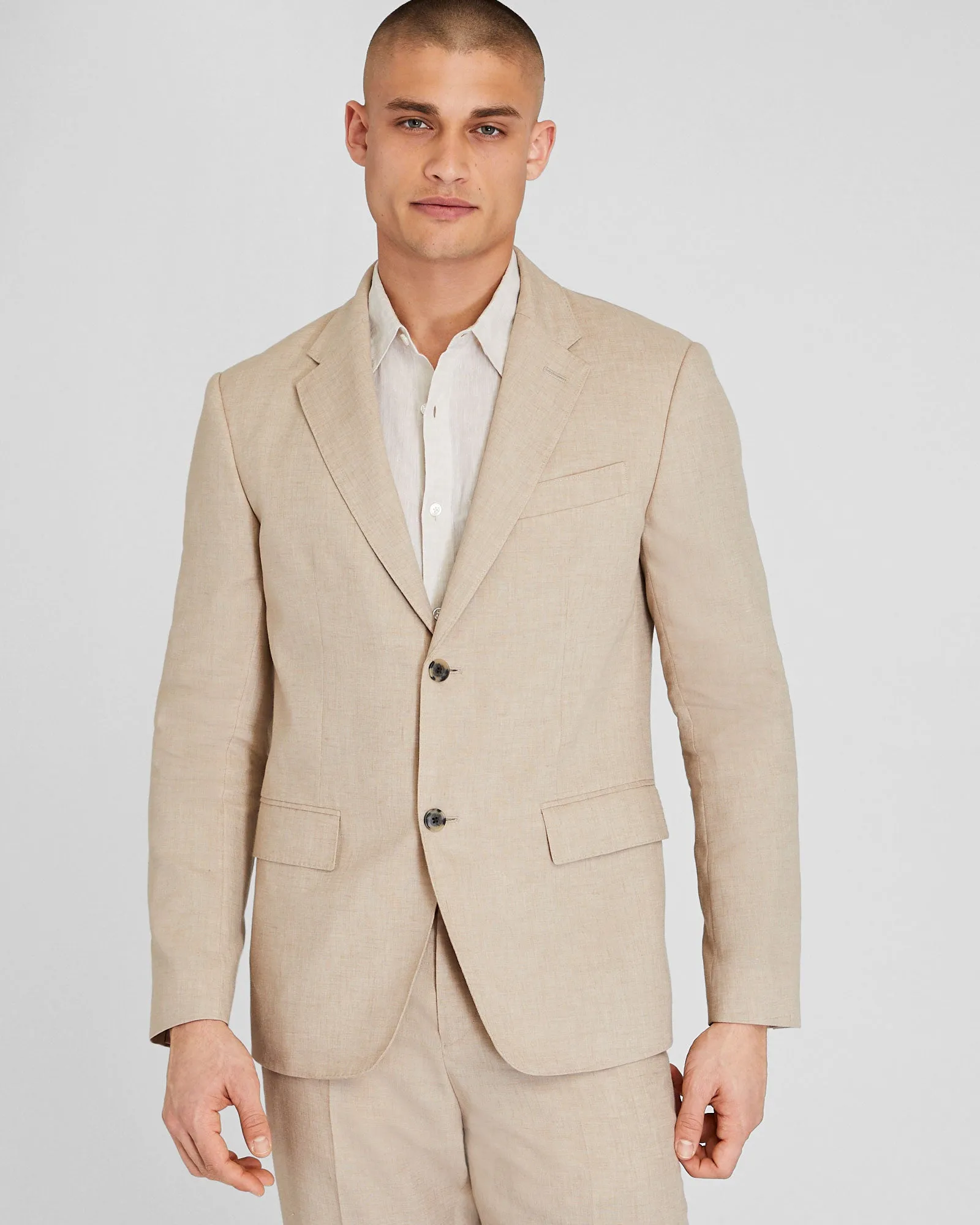 Tech Linen Suit Blazer