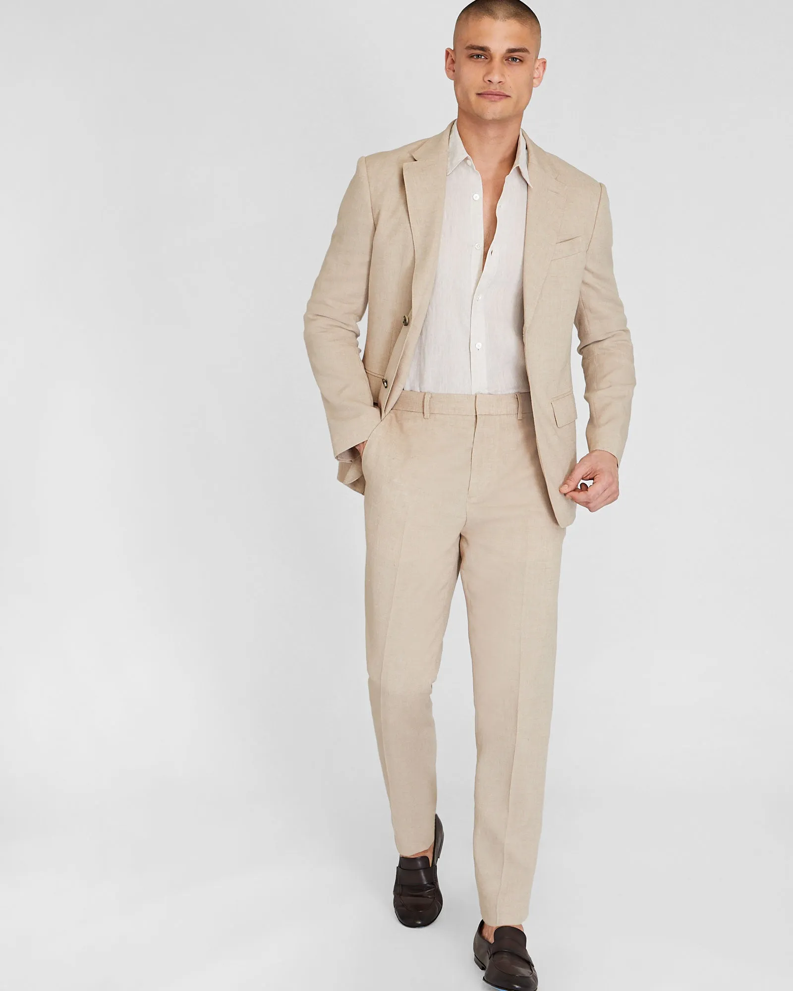 Tech Linen Suit Blazer