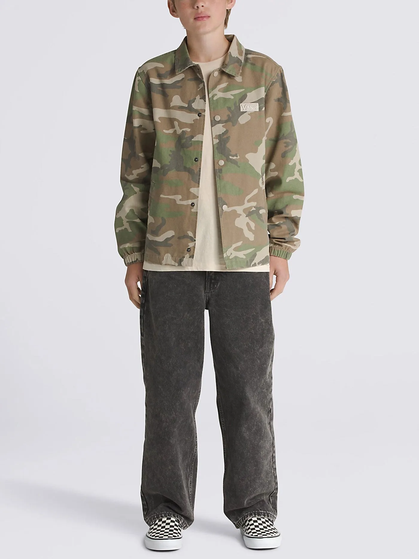 Torrey Canvas Coach Jacket (Boys 7-14)