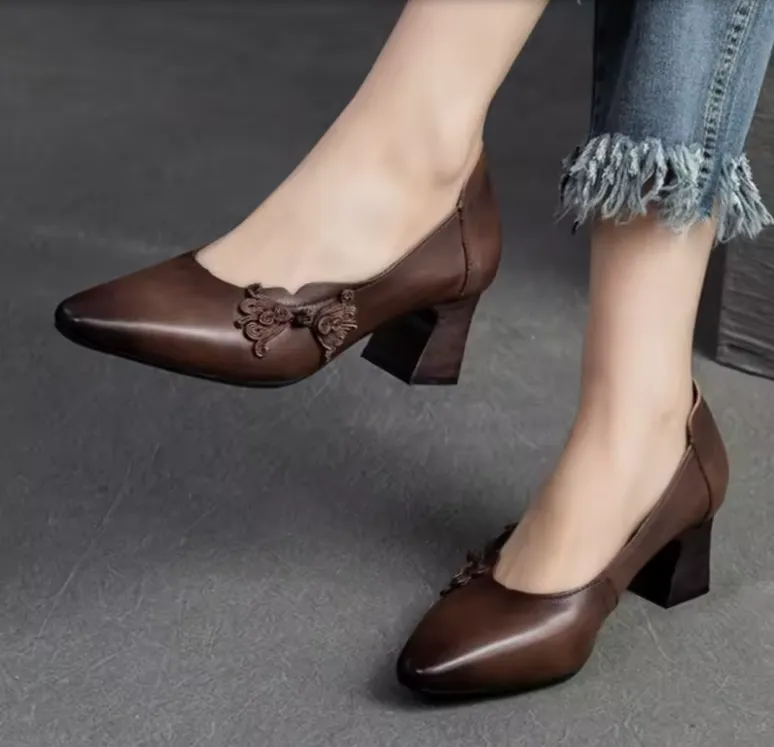 USS Shoes Arleny Women's Dress Leather Pumps