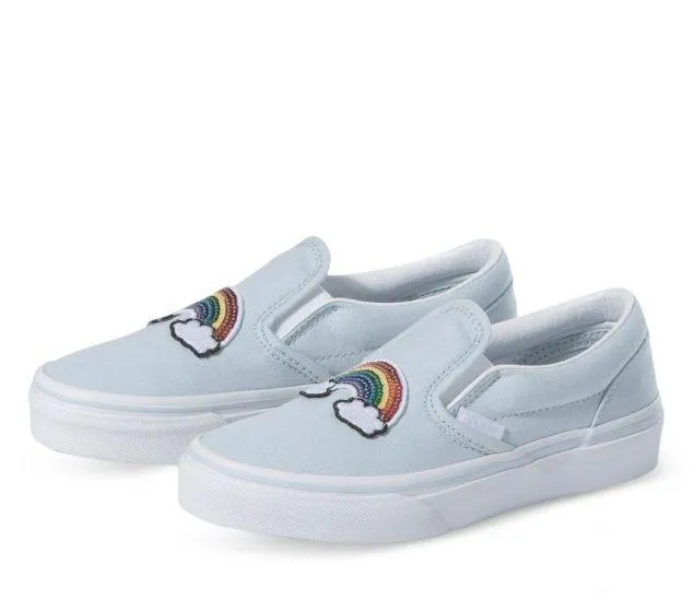 Vans Classic Slip On - Sequin Patch - Ballad Blue