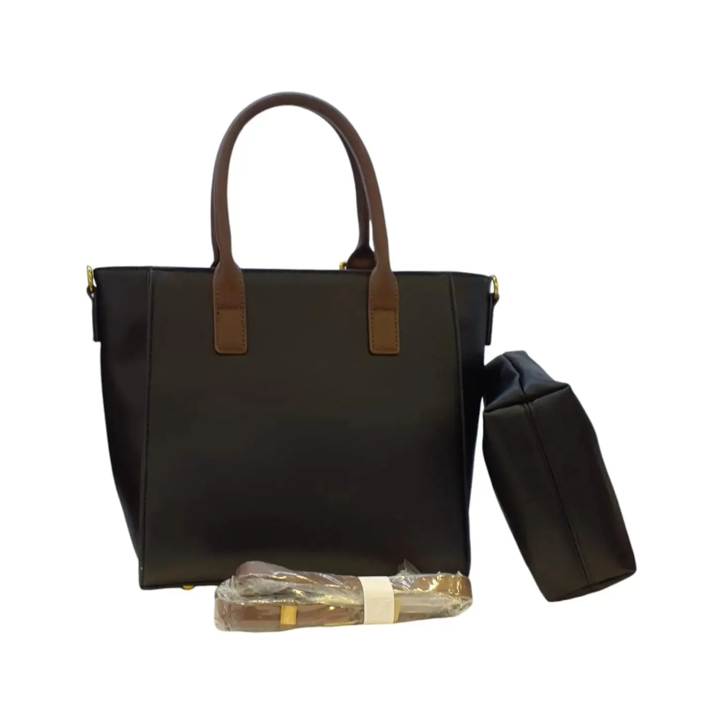 Vernika Structured with Dual Top Handles Handbag Set