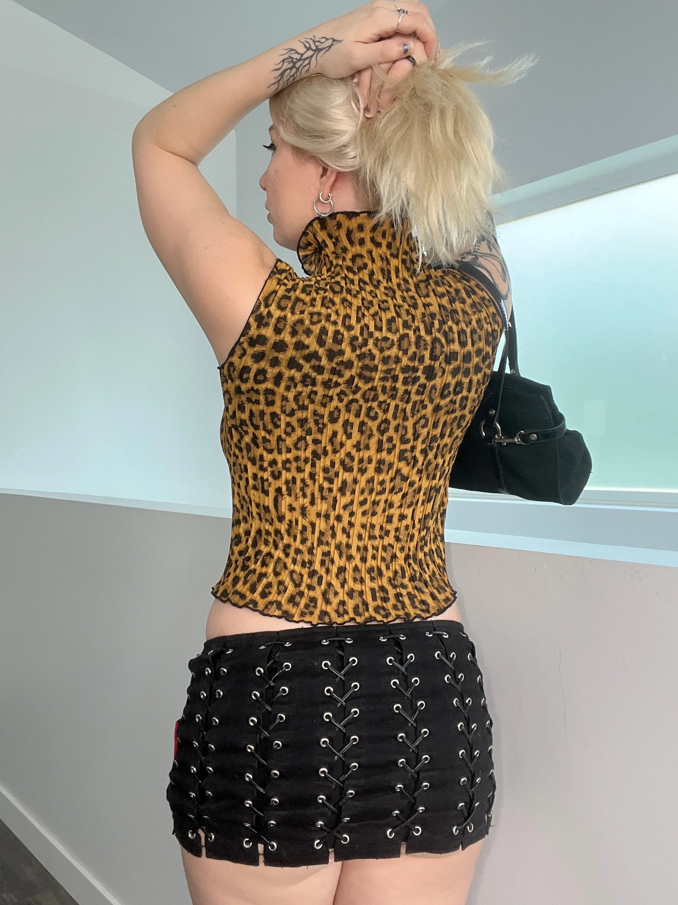 Vintage Cheetah Print Tank Top