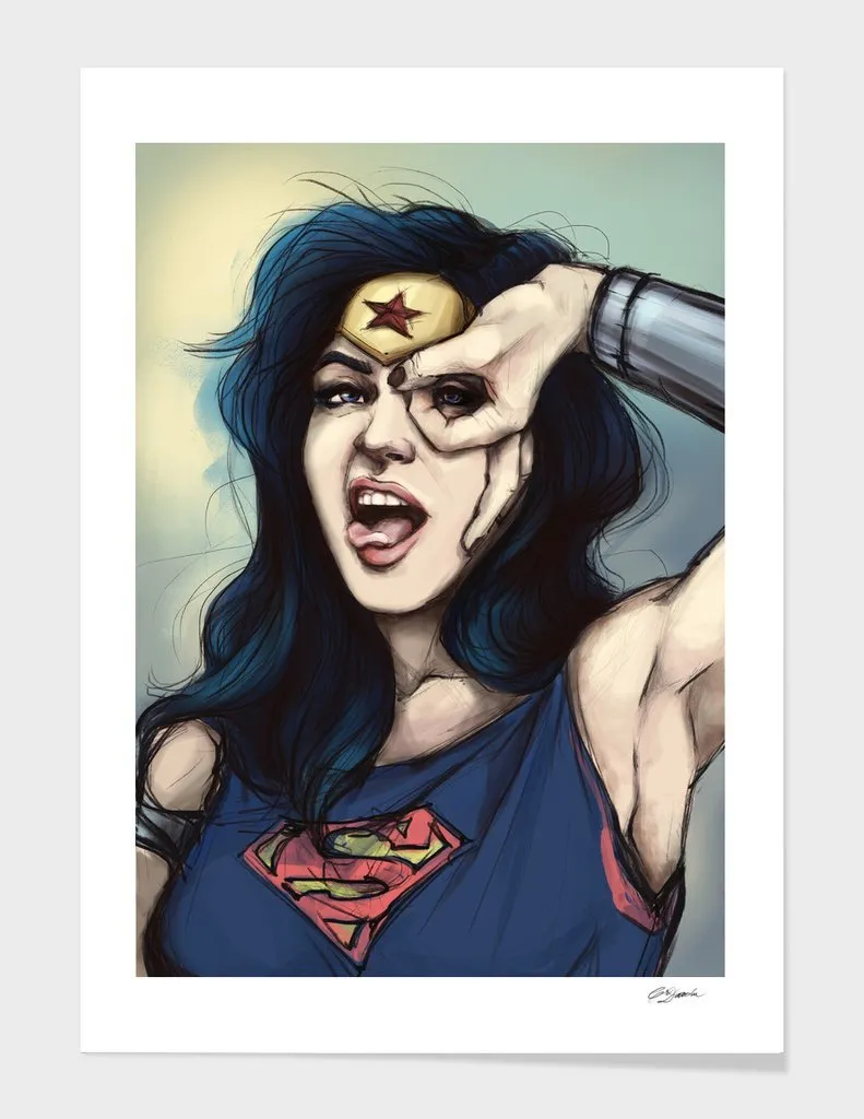 WonderWoman Cosplay Legging