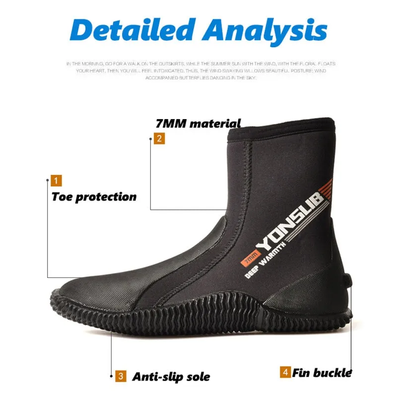 YON SUB Scuba Diving Shoes (7mm)